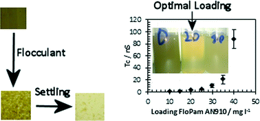 Graphical abstract: Measuring poly(acrylamide) flocculants in fresh water using inter-polymer complex formation