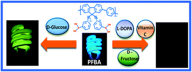 Graphical abstract: A polyfluorene based zwitterionic fluorescent probe for response towards biological species in aqueous media
