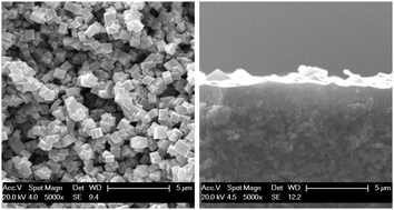 Graphical abstract: Synthesis of SAPO-34 zeolite membranes with the aid of crystal growth inhibitors for CO2–CH4 separation