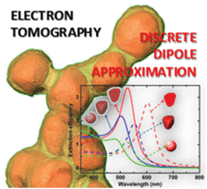 Graphical abstract: Exploring the benefits of electron tomography to characterize the precise morphology of core–shell Au@Ag nanoparticles and its implications on their plasmonic properties