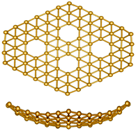 Graphical abstract: B84: a quasi-planar boron cluster stabilized with hexagonal holes