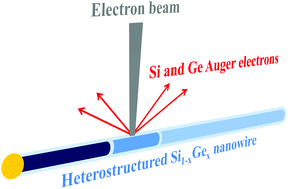 Graphical abstract: Nanoscale elemental quantification in heterostructured SiGe nanowires