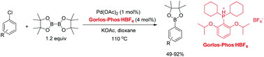 Graphical abstract: Gorlos-Phos for palladium-catalyzed borylation of aryl chlorides