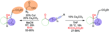 Graphical abstract: In situ intramolecular catalytic 1,2-addition of allenoates to cyclic ketones towards polycyclic allenoates