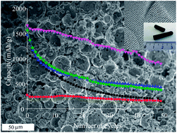 Graphical abstract: Carbonaceous multiscale-cellular foams as novel electrodes for stable, efficient lithium–sulfur batteries