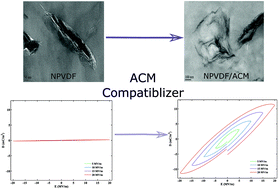 Graphical abstract: A facile method to enhance ferroelectric properties in PVDF nanocomposites