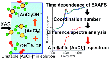 Graphical abstract: Structure and bonding in Au(i) chloride species: a critical examination of X-ray absorption spectroscopy (XAS) data