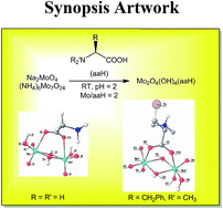 Graphical abstract: Structural characterization of α-amino acid complexes of molybdates: a spectroscopic and DFT study