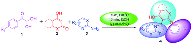 Graphical abstract: Microwave-assisted synthesis of novel 2,3-disubstituted imidazo[1,2-a]pyridines via one-pot three component reactions