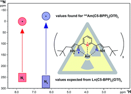 Graphical abstract: NMR and TRLFS studies of Ln(iii) and An(iii) C5-BPP complexes