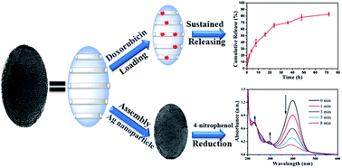 Graphical abstract: Facile preparation of ellipsoid-like MCM-41 with parallel channels along the short axis for drug delivery and assembly of Ag nanoparticles for catalysis