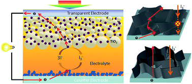 Graphical abstract: Electrocatalytic properties of a vertically oriented graphene film and its application as a catalytic counter electrode for dye-sensitized solar cells