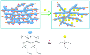 Graphical abstract: Decoupled ion conduction in poly(2-acrylamido-2-methyl-1-propane-sulfonic acid) homopolymers