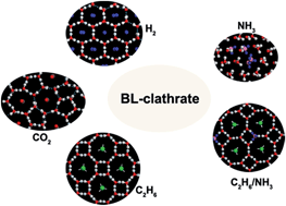Graphical abstract: Formation of bilayer clathrate hydrates