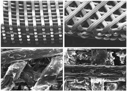 Graphical abstract: Rapid prototyping of chitosan-coated alginate scaffolds through the use of a 3D fiber deposition technique