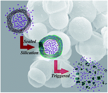 Graphical abstract: Composite silica nanoparticle/polyelectrolyte microcapsules with reduced permeability and enhanced ultrasound sensitivity