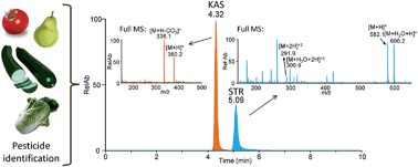 Graphical abstract: Simultaneous analysis of kasugamycin and streptomycin in vegetables by liquid chromatography-tandem mass spectrometry
