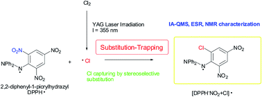 Graphical abstract: Trapping chlorine radicals via substituting nitro radicals in the gas phase