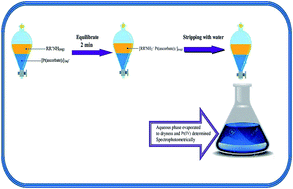 Graphical abstract: Development of a solvent extraction system with 4-heptylaminopyridine for the selective separation of platinum(iv) from catalysts, anticancer injections and water samples