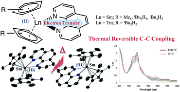 Graphical abstract: Reversible C–C coupling in phenanthroline complexes of divalent samarium and thulium