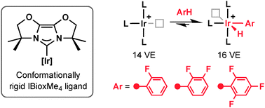 Graphical abstract: Low-coordinate iridium NHC complexes derived from selective and reversible C–H bond activation of fluoroarenes
