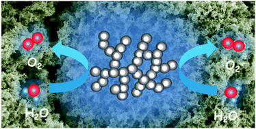 Graphical abstract: Nickel cobalt oxide hollow nanosponges as advanced electrocatalysts for the oxygen evolution reaction