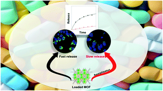 Graphical abstract: Amorphous metal–organic frameworks for drug delivery