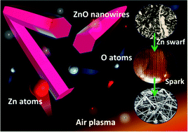 Graphical abstract: Super-fast synthesis of ZnO nanowires by microwave air-plasma