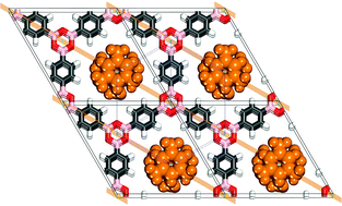 Graphical abstract: Covalent organic frameworks with spatially confined guest molecules in nanochannels and their impacts on crystalline structures