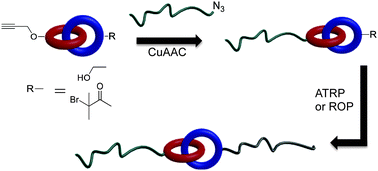 Graphical abstract: Catenane-based mechanically-linked block copolymers