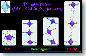 Graphical abstract: Syntheses, structures, and magnetic properties of three new chain compounds based on a pentagonal bipyramidal Co(ii) building block