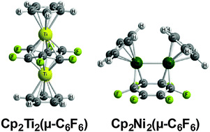 Graphical abstract: Triple decker sandwiches and related compounds of the first row transition metals with cyclopentadienyl and hexafluorobenzene rings: remarkable effects of fluorine substitution