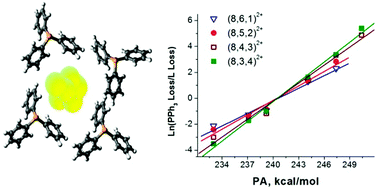 Graphical abstract: Cationic gold clusters ligated with differently substituted phosphines: effect of substitution on ligand reactivity and binding