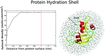Graphical abstract: In silico characterization of protein partial molecular volumes and hydration shells