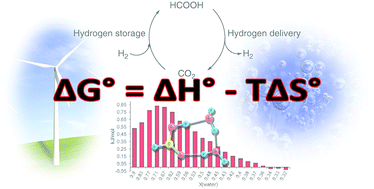 Graphical abstract: Calorimetric and spectroscopic studies on solvation energetics for H2 storage in the CO2/HCOOH system