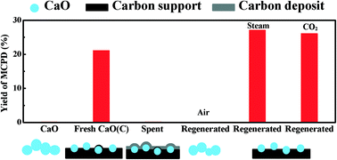 Graphical abstract: Preparation and catalytic behavior of biomorphic calcium oxide/carbon solid base materials