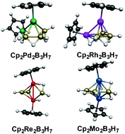 Graphical abstract: Dimetallaborane analogues of pentaborane