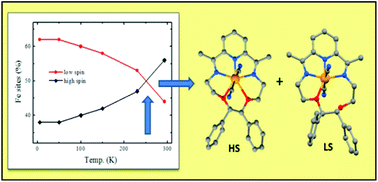 Graphical abstract: Stereochemistry for engineering spin crossover: structures and magnetic properties of a homochiral vs. racemic [Fe(N3O2)(CN)2] complex