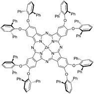 Graphical abstract: Non-aggregated Zn(ii)octa(2,6-diphenylphenoxy) phthalocyanine as a hole transporting material for efficient perovskite solar cells