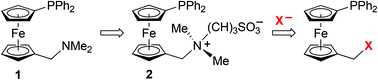 Graphical abstract: Ferrocenylmethylation reactions with a phosphinoferrocene betaine