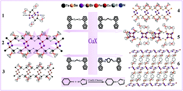 Graphical abstract: Copper(i) halide clusters based upon ferrocenylchalcogenoether ligands: donors, halides and semi-rigidity effects on the geometry and catalytic activity
