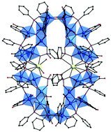 Graphical abstract: Structural variation in cation-assisted assembly of high-nuclearity Mn arsonate and phosphonate wheels