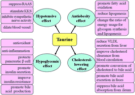 Graphical abstract: The beneficial effects of taurine in preventing metabolic syndrome