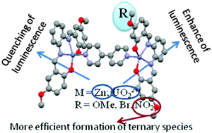 Graphical abstract: Ternary assemblies comprising metal–salophen complexes and 4,4′-bipyridine