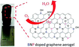 Graphical abstract: Boron, nitrogen, and phosphorous ternary doped graphene aerogel with hierarchically porous structures as highly efficient electrocatalysts for oxygen reduction reaction