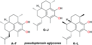 Graphical abstract: Total synthesis of the pseudopterosin aglycones