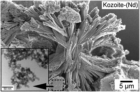 Graphical abstract: The role of amorphous precursors in the crystallization of La and Nd carbonates