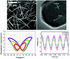 Graphical abstract: Lead-free 0.5Ba(Zr0.2Ti0.8)O3–0.5(Ba0.7Ca0.3)TiO3 nanowires for energy harvesting