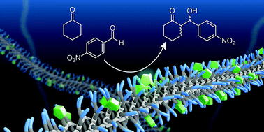Graphical abstract: Supramolecular polymers for organocatalysis in water