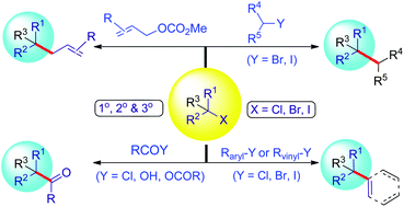 Graphical abstract: Nickel-catalyzed reductive coupling of alkyl halides with other electrophiles: concept and mechanistic considerations